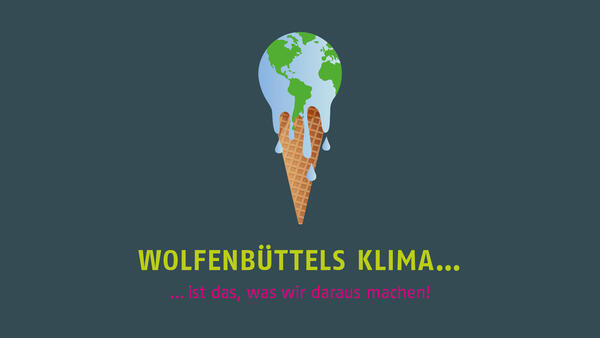 Motiv des Veranstaltungsplakates zur Veranstaltung Wolfenbüttels Klima... ist das, was wir daraus machen!